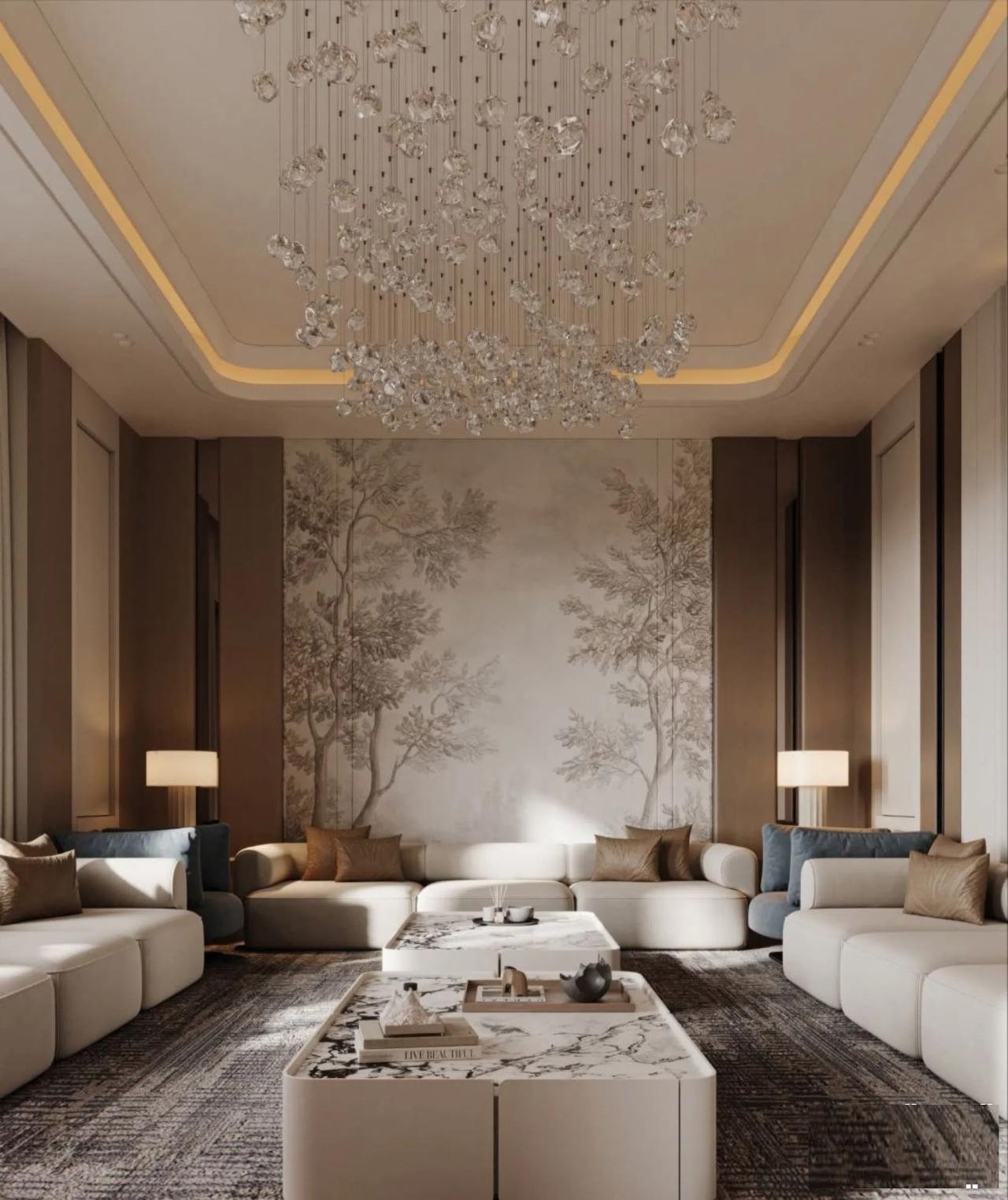 ( خصم ⁦⁦50⁩⁩% على التصميم ) تصميم و تنفيذ جميع الديكورات الداخلية